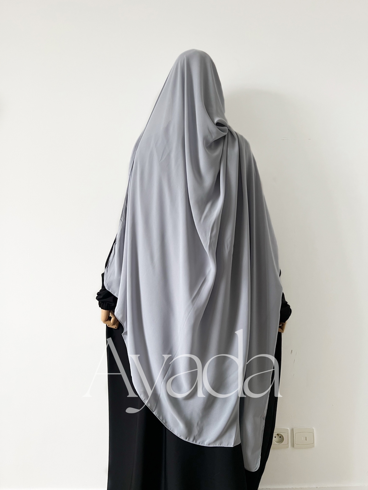 Maxi Hijab XXL à nouer Mousseline Royale
