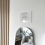 Mirror 20x14 white