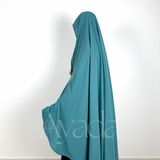 Haya – Abgerundeter Chiffon-Umhang