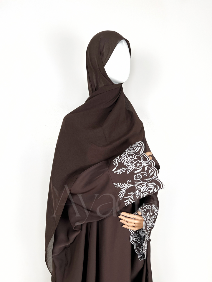 Abaya Flowra + Hijab offert