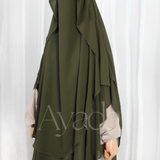 Khimar Butterfly arrondi