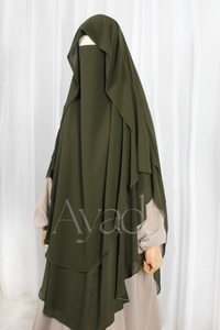 Khimar Butterfly arrondi