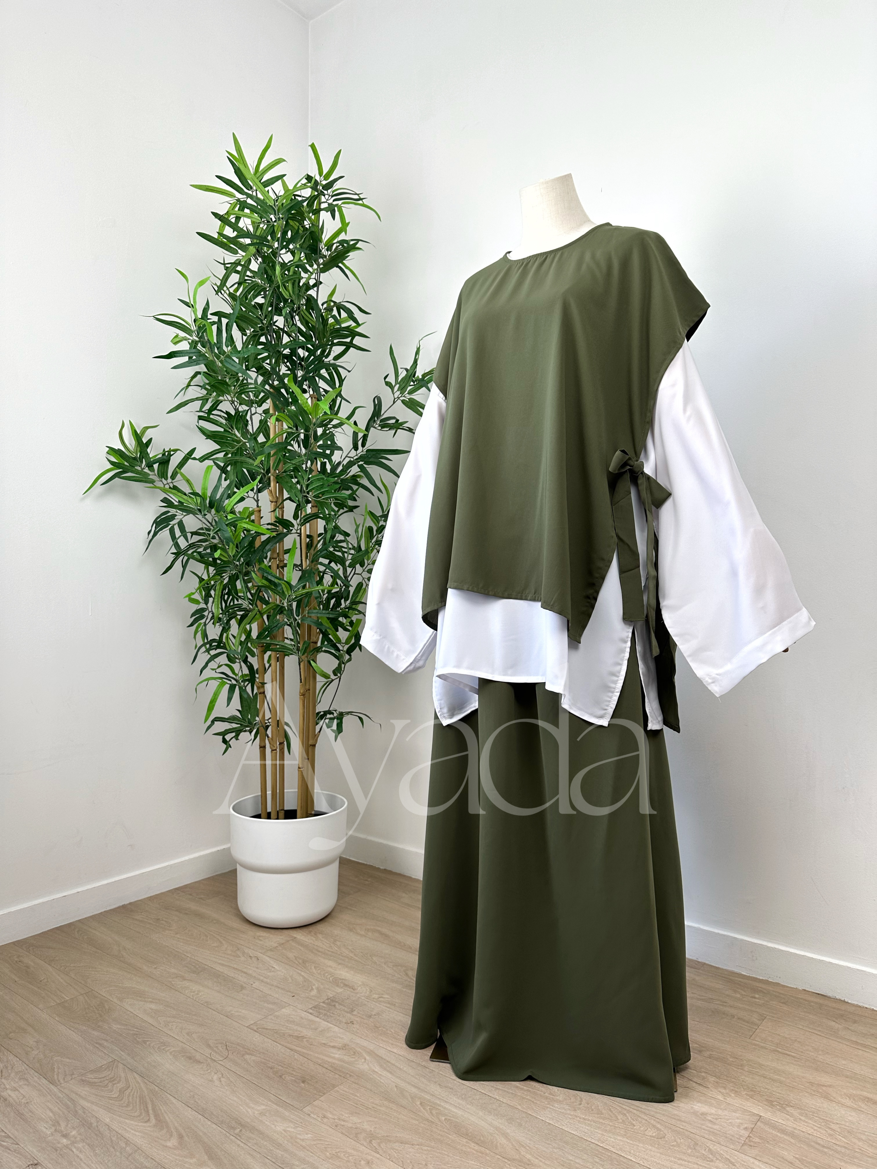 Polina set (Apron + skirt)