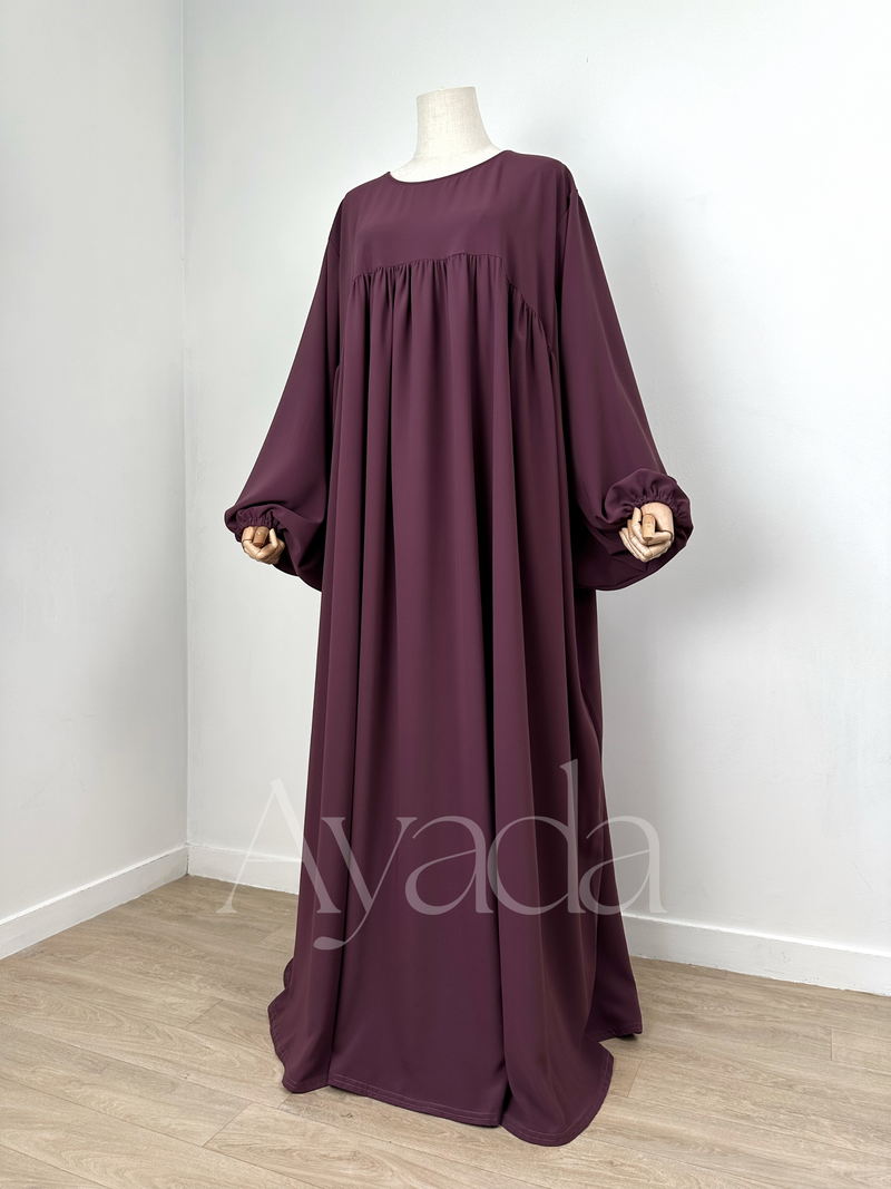 Abaya Manche Ballon