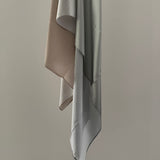 Satin hijab with rhinestones