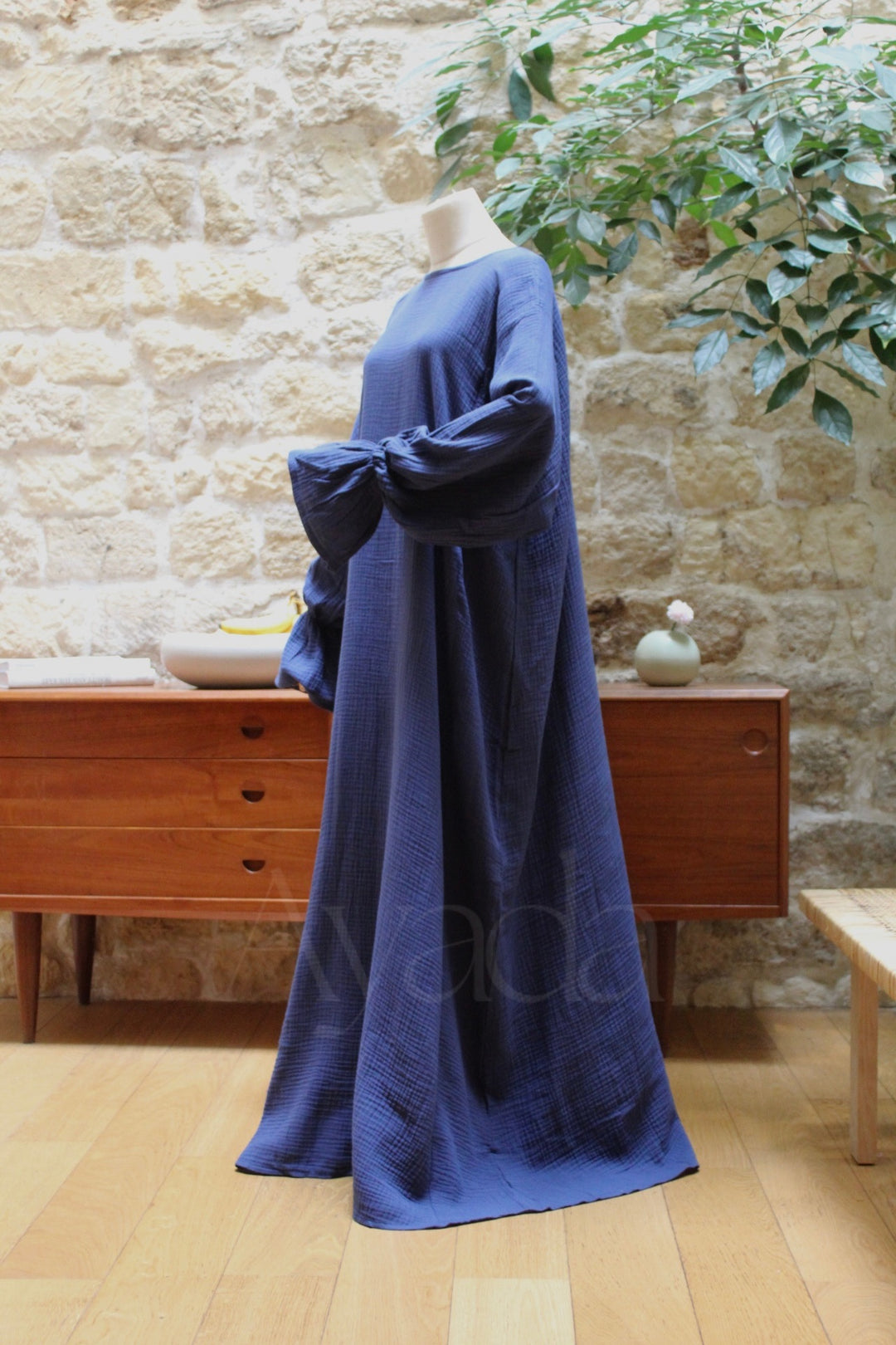 Abaya Yuna Gaze de coton
