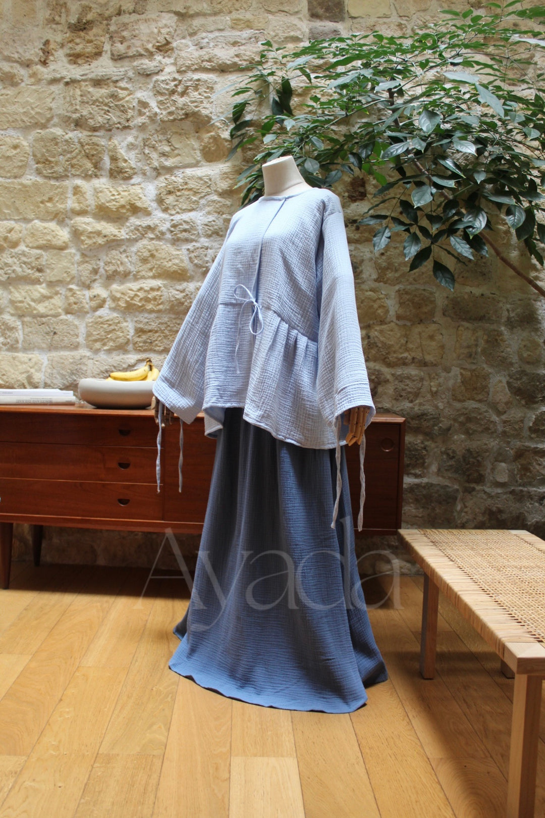 Jupe Hana Gaze de Coton