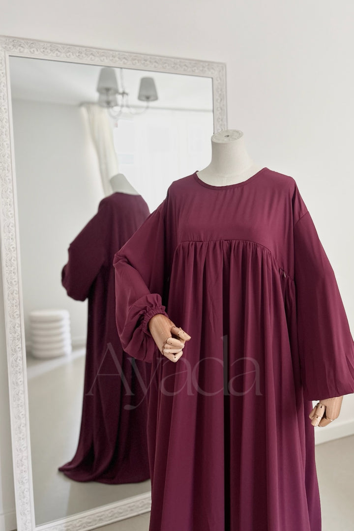 Abaya Manche Ballon