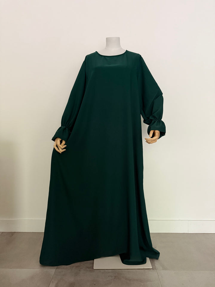 Abaya Manche Tulipe