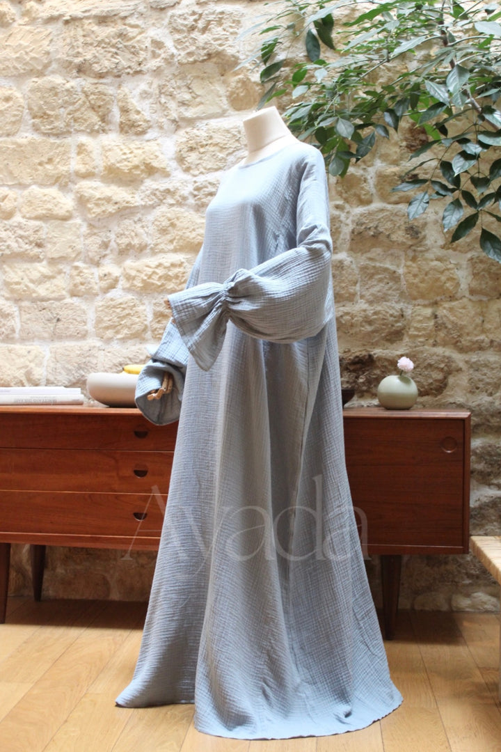 Abaya Yuna Gaze de coton