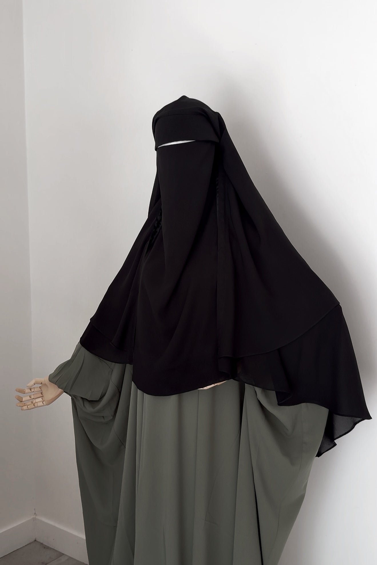 Niqab/Sitar Sakinah Casquette à clip