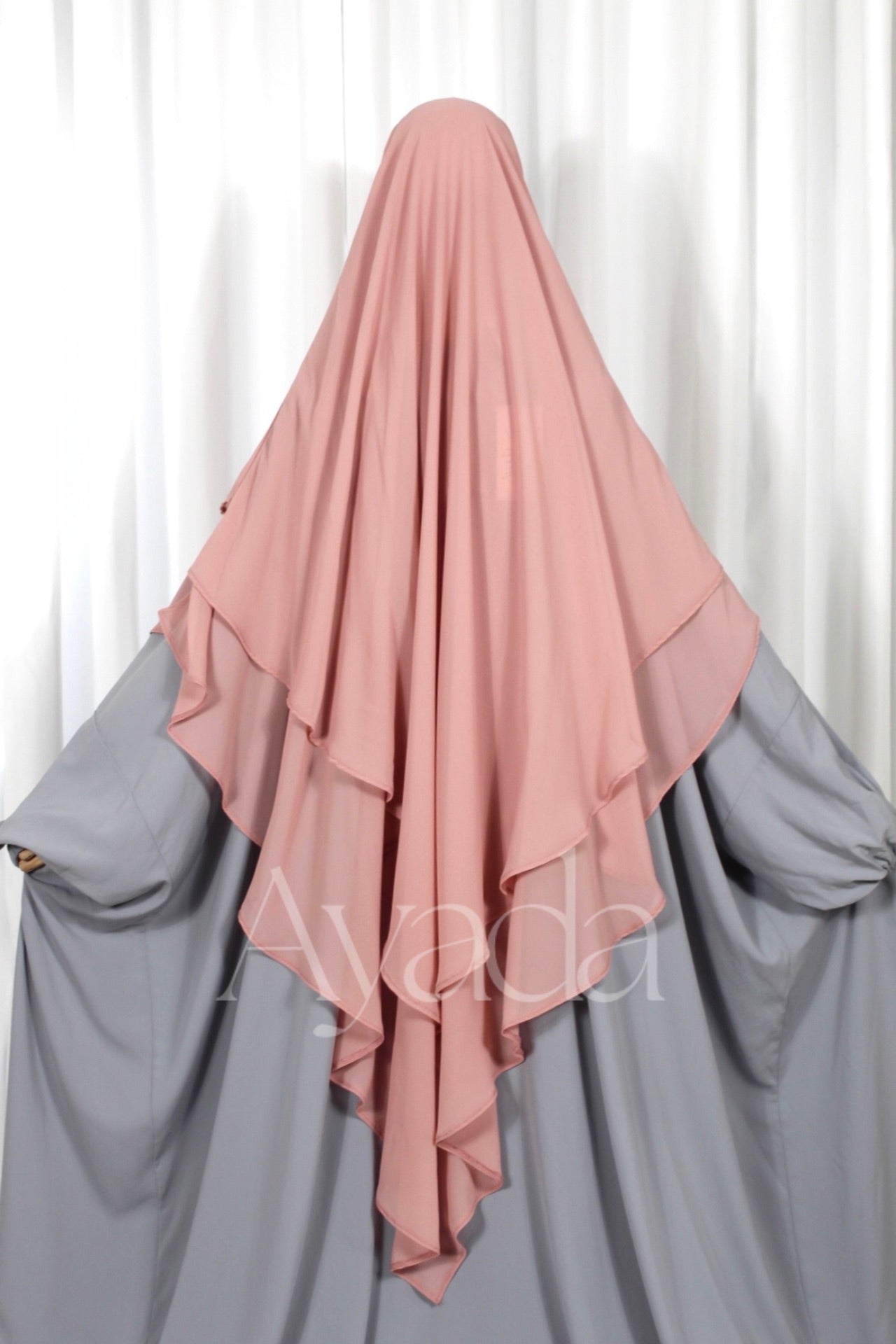 Khimar 2 pointed veils Muslin