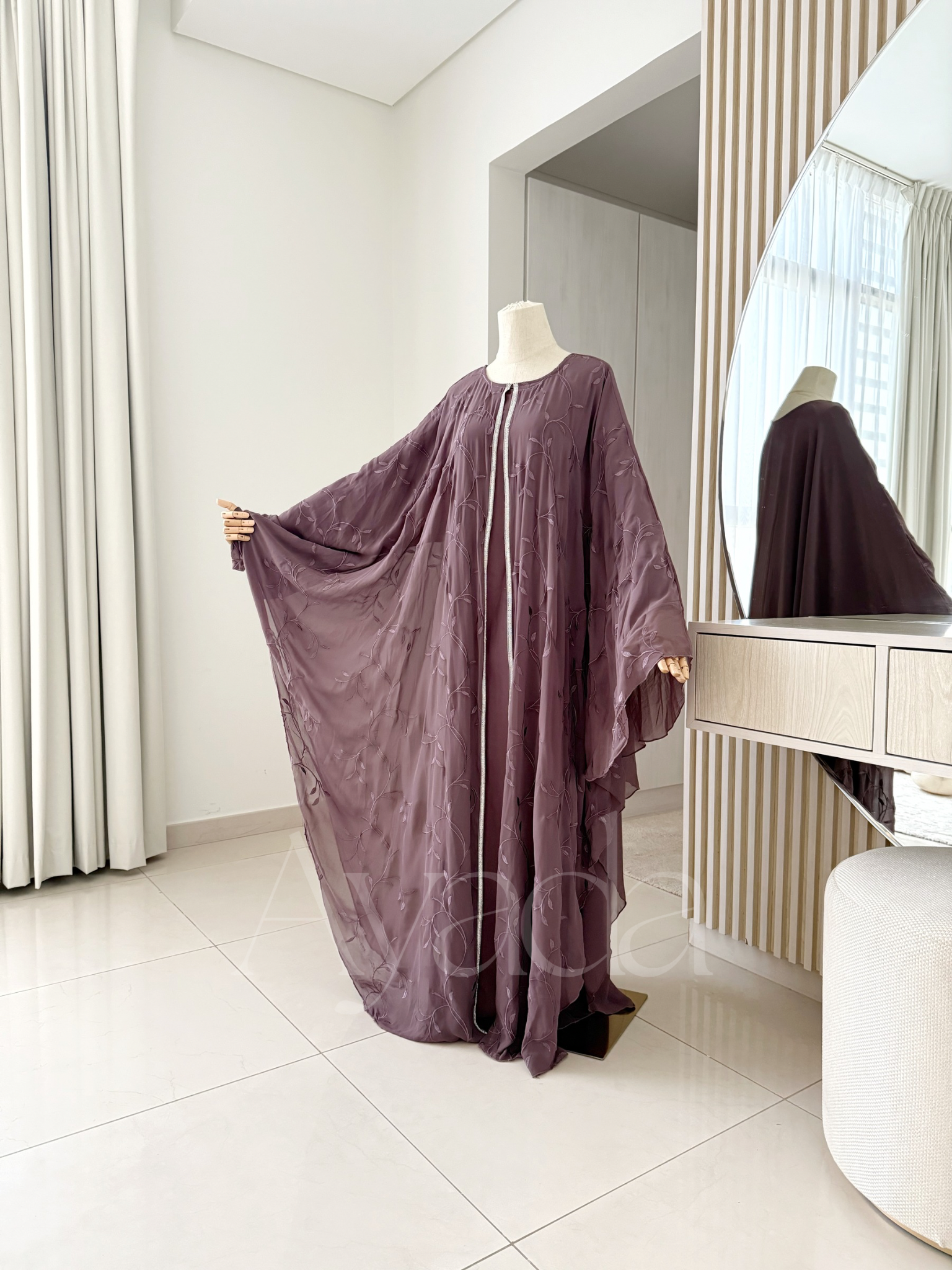 Abaya Rawhaa + Free Hijab