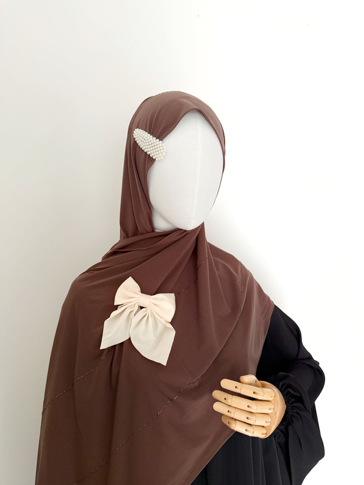 Hijab Jersey Premium Luxe Strass