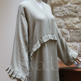 Abaya Ayam Cotton Gauze