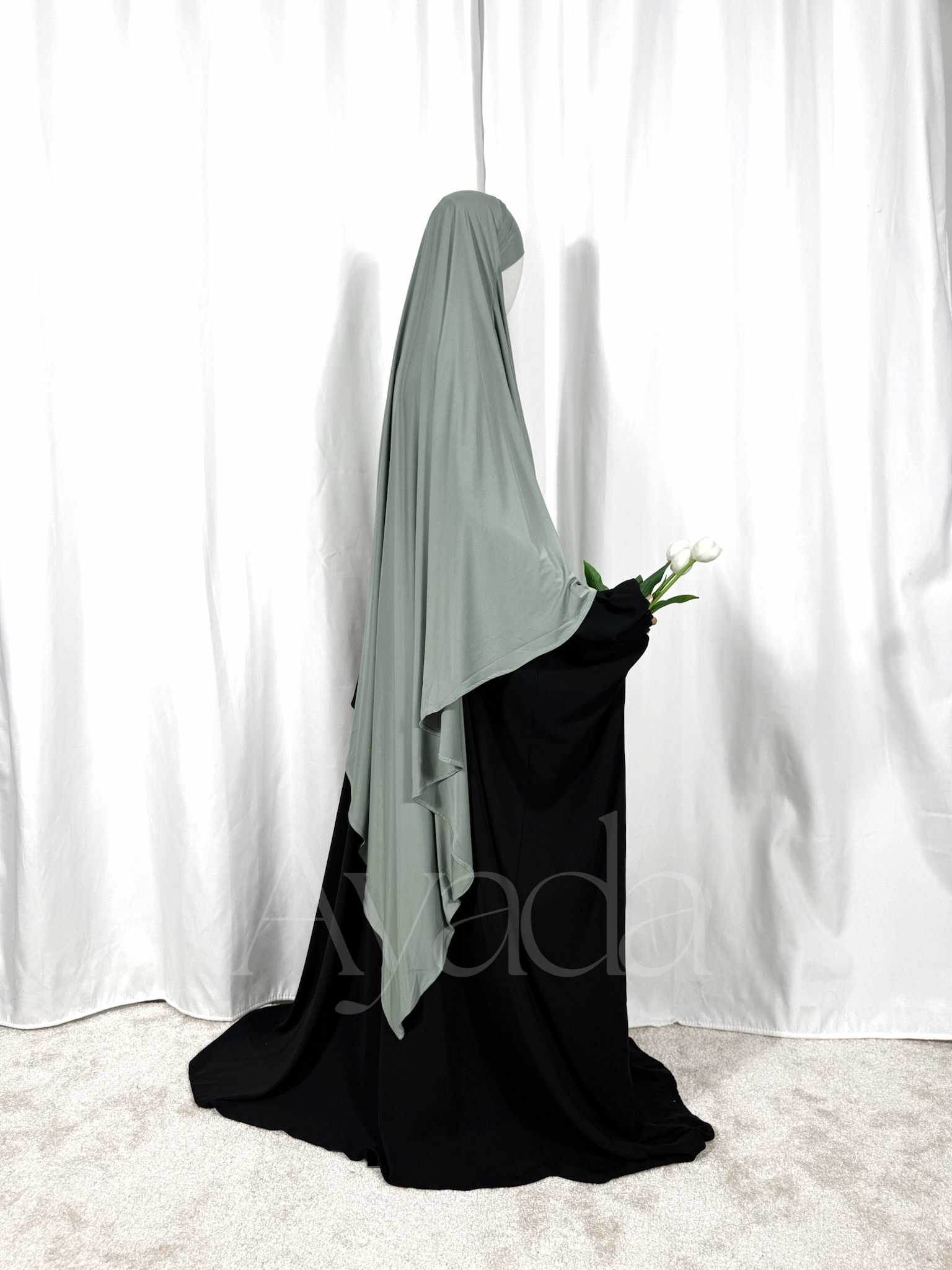 Maxi Khimar Jersey Premium Long Pointed