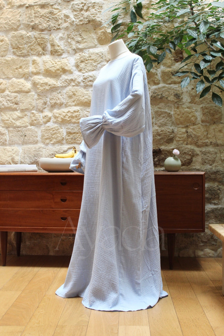 Abaya Yuna Gaze de coton