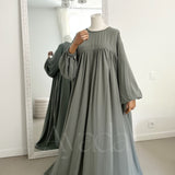 Abaya Manche Ballon