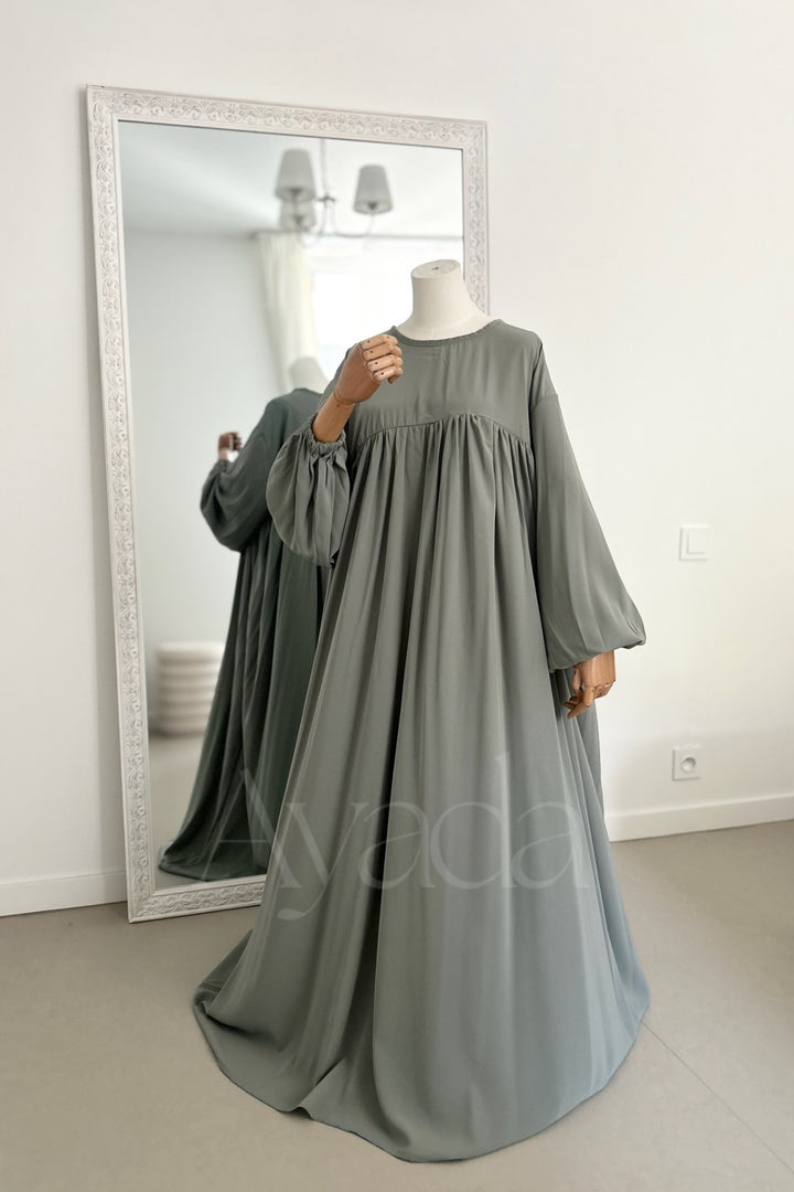 Abaya Manche Ballon