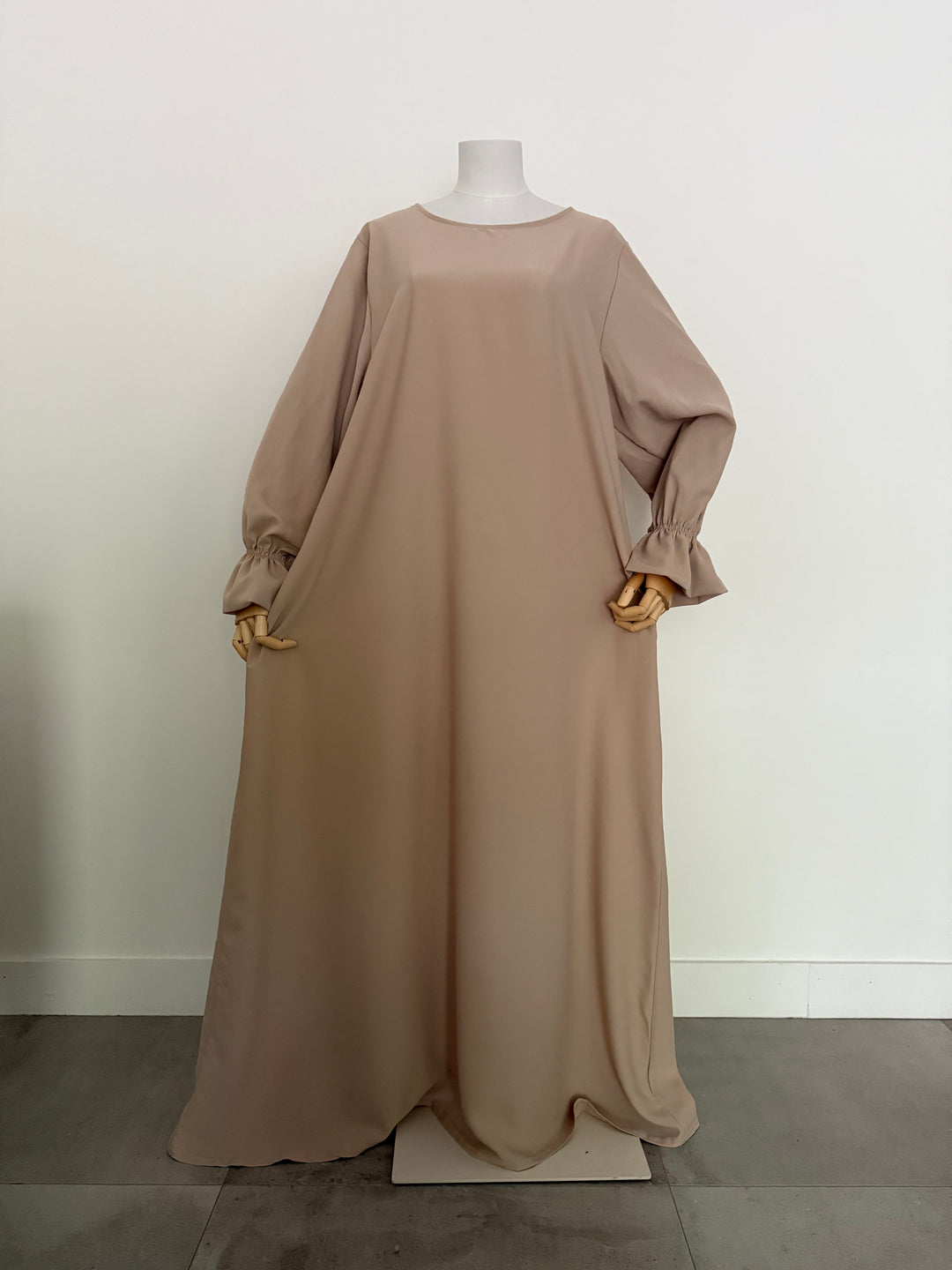 Abaya Manche Tulipe