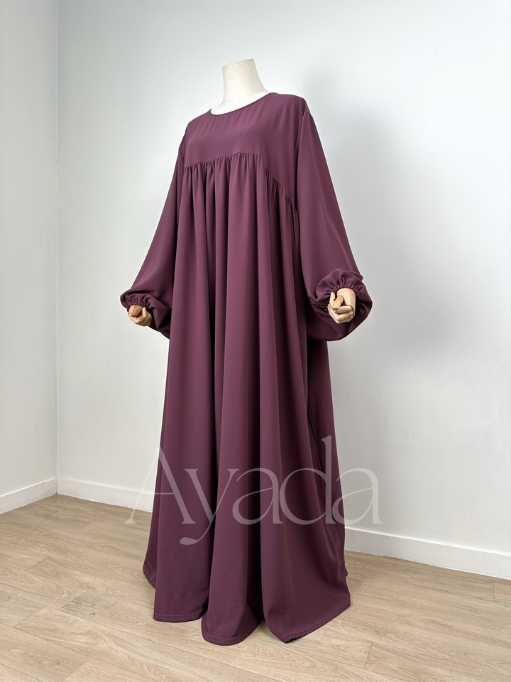 Abaya Manche Ballon