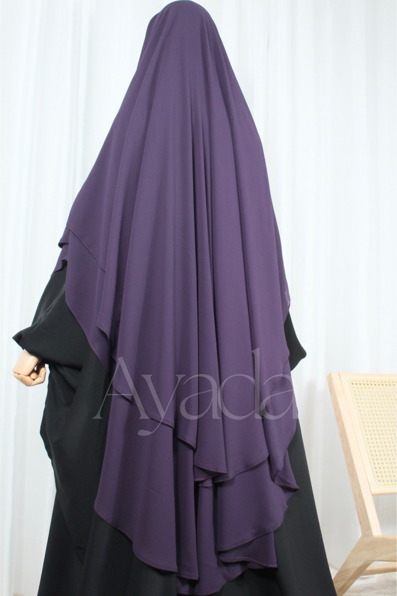 Khimar Butterfly arrondi