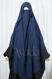 Khimar Butterfly arrondi