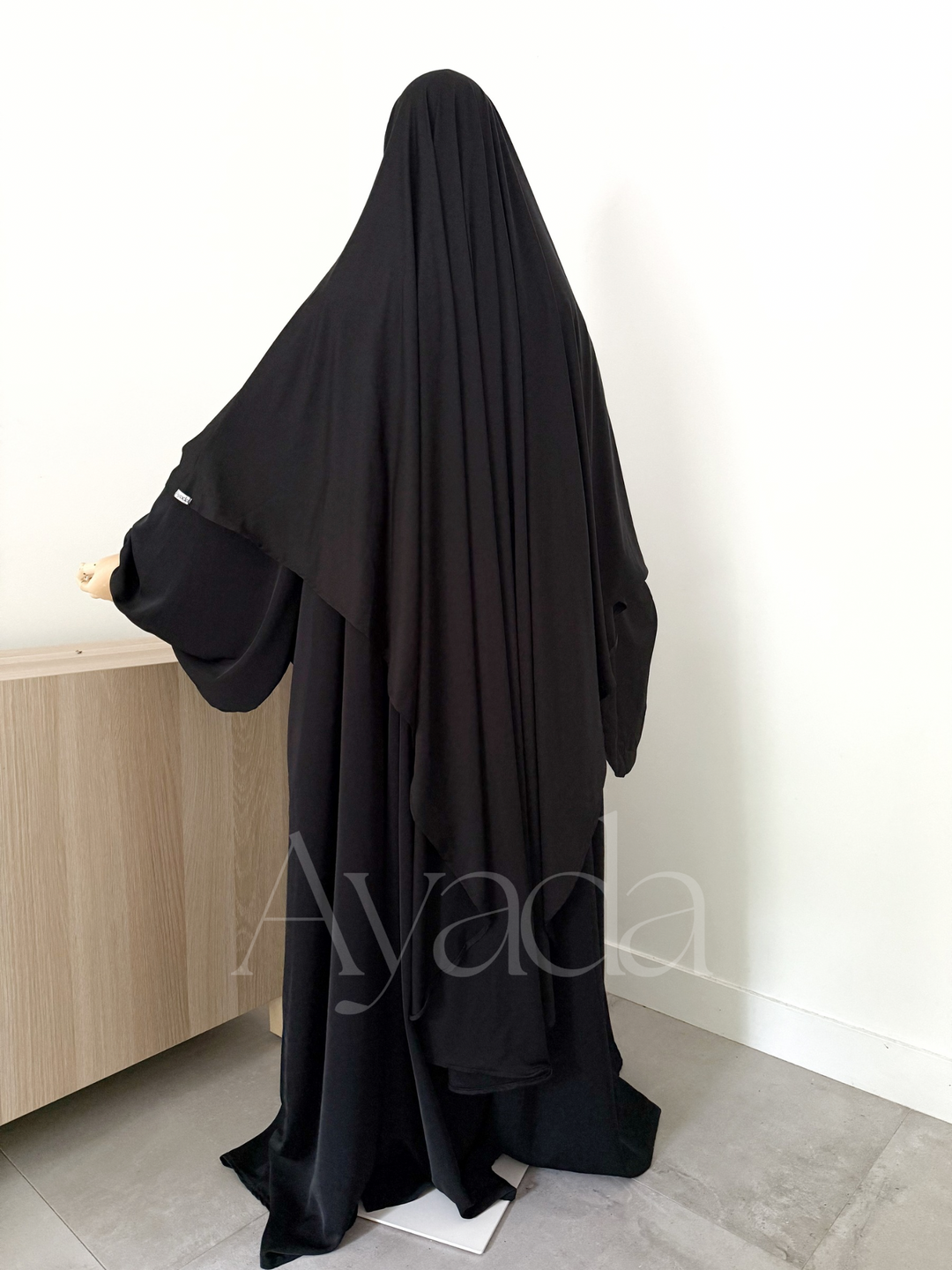 Maxi Khimar Jersey Premium Long Arrondi