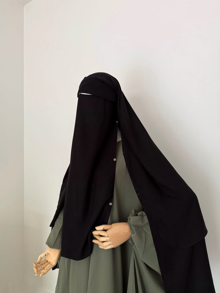 Niqab/Sitar Himayah Casquette à clip