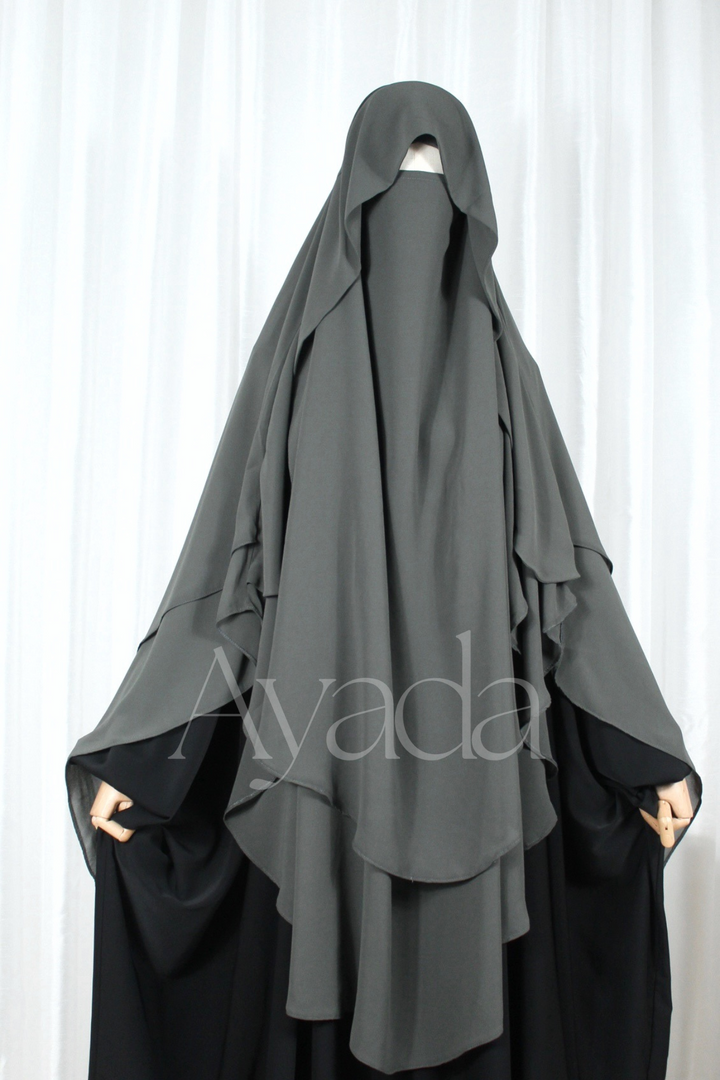 Khimar Butterfly arrondi