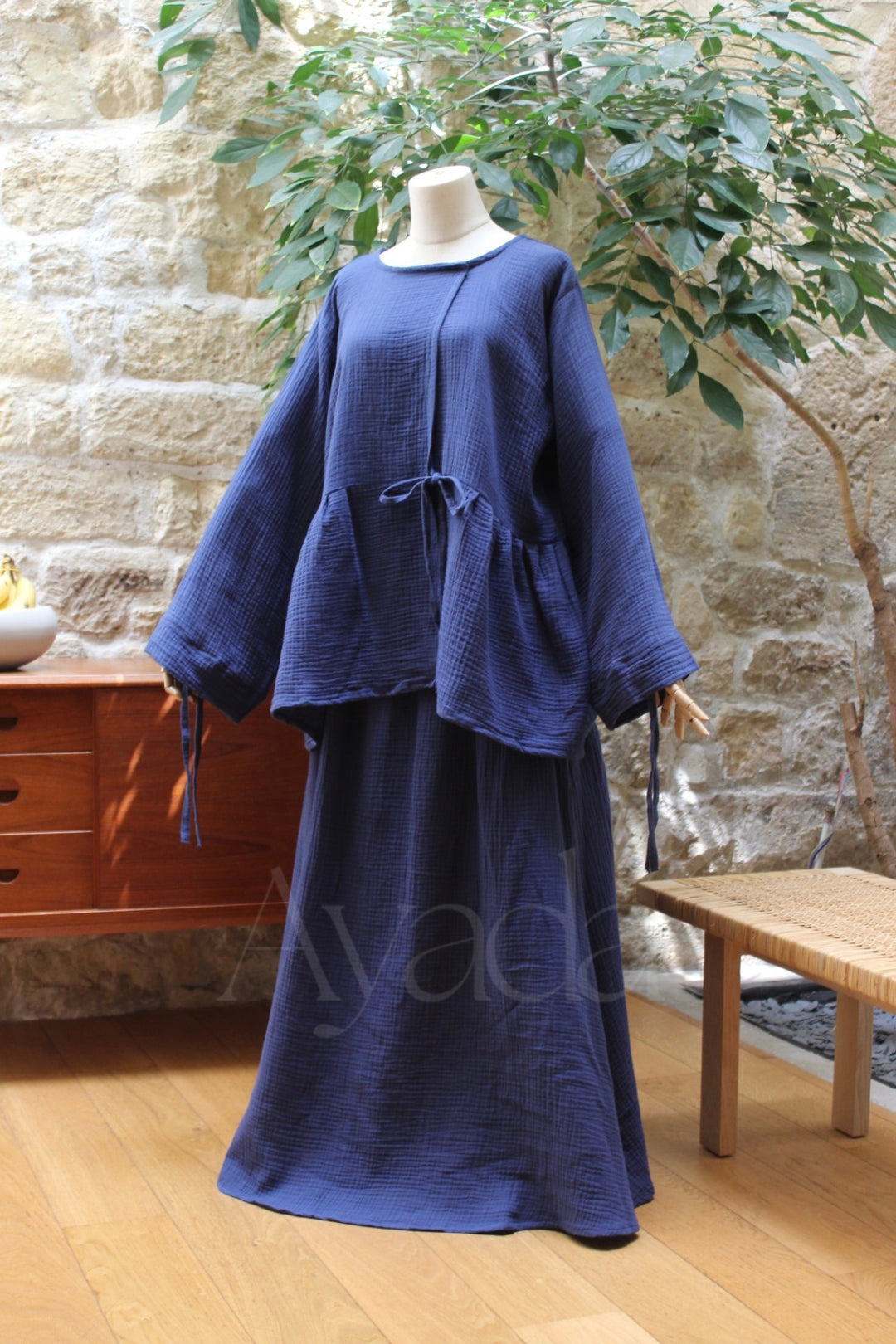 Jupe Hana Gaze de Coton
