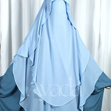Khimar Butterfly arrondi