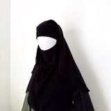 Niqab/Sitar Malaysia Pull Down Court Lycra