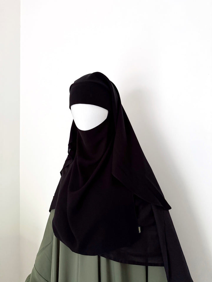 Niqab/Sitar Malaysia Pull Down Court Lycra
