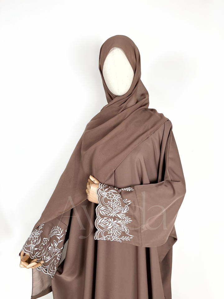 Abaya Flowra + Hijab offert