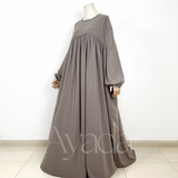 Abaya Manche Ballon