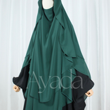 Khimar Butterfly arrondi
