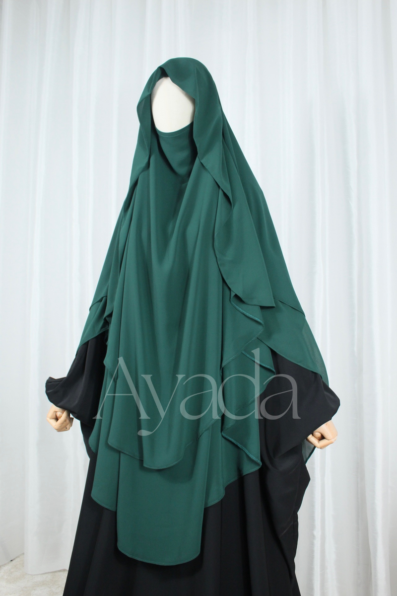 Khimar Butterfly arrondi