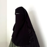Niqab/Sitar Malaysia Pull Down Court Lycra