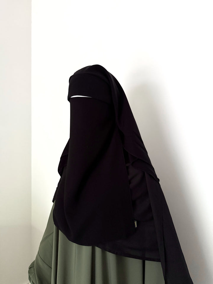 Niqab/Sitar Malaysia Pull Down Court Lycra