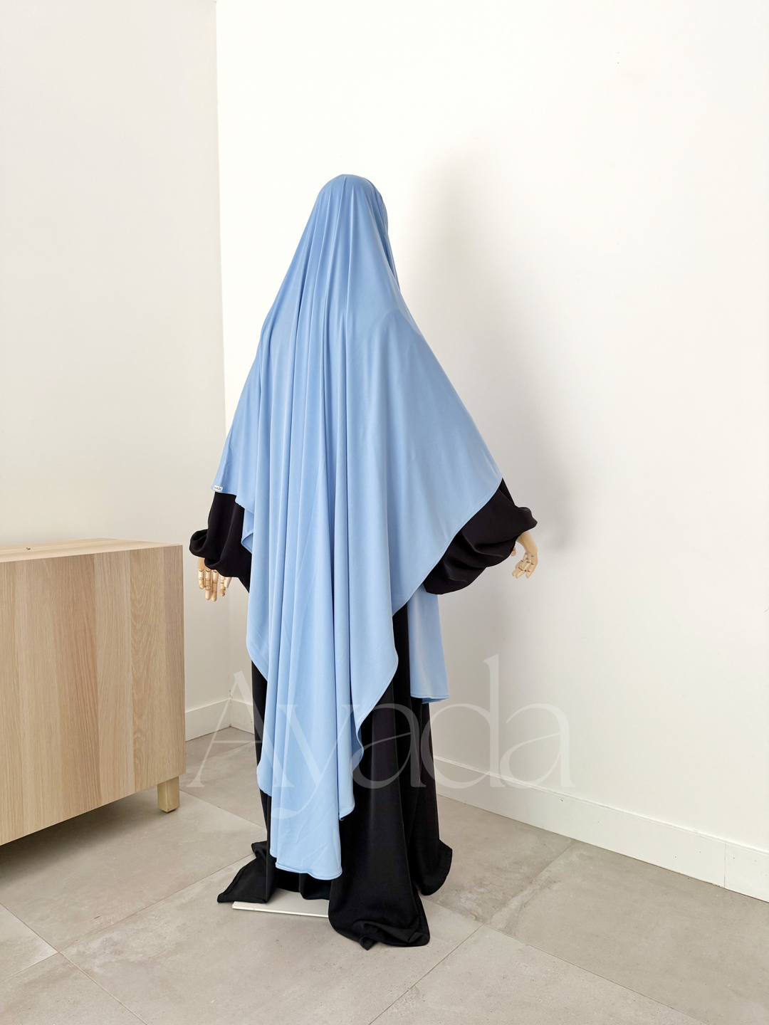 Maxi Khimar Jersey Premium Long Arrondi