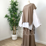 Polina set (Apron + skirt)