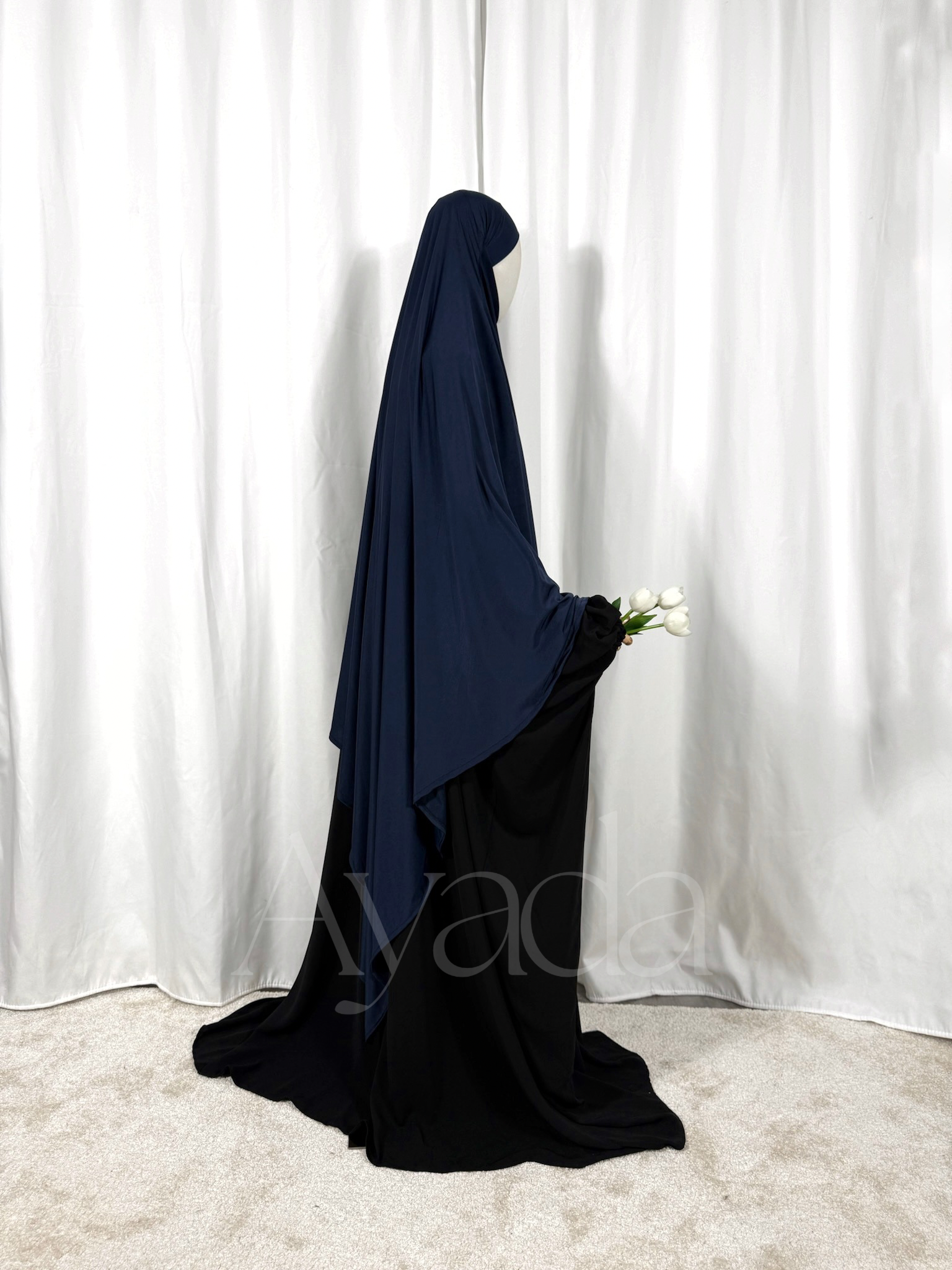 Maxi Khimar Jersey Premium Long Pointed