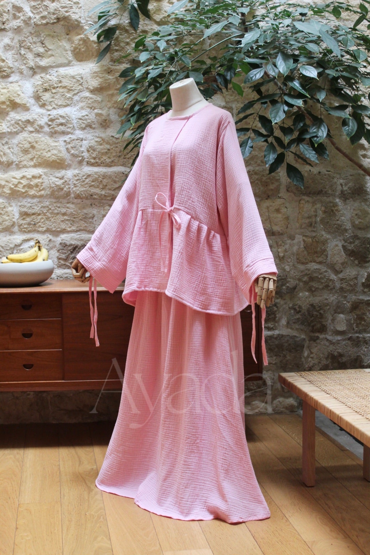 Hana Cotton Gauze Skirt