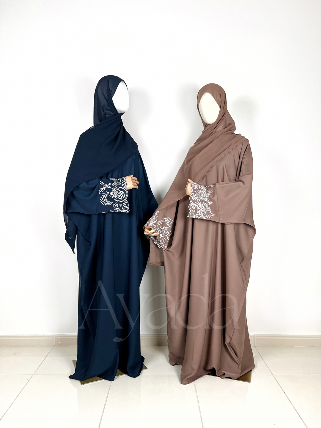 Abaya Flowra + Hijab offert