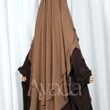 Khimar Butterfly arrondi
