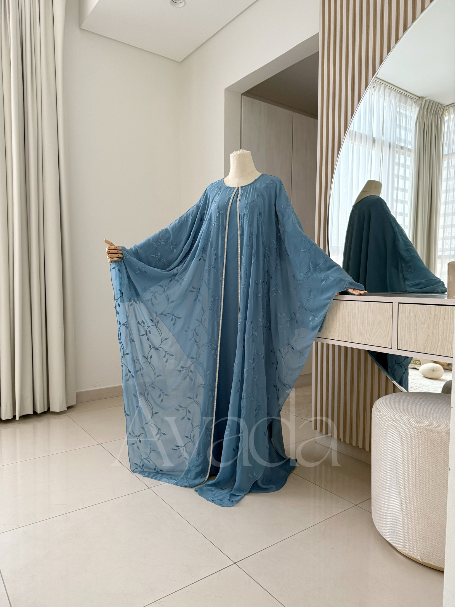 Abaya Rawhaa + Free Hijab