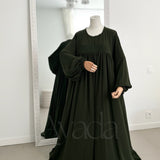 Abaya Manche Ballon