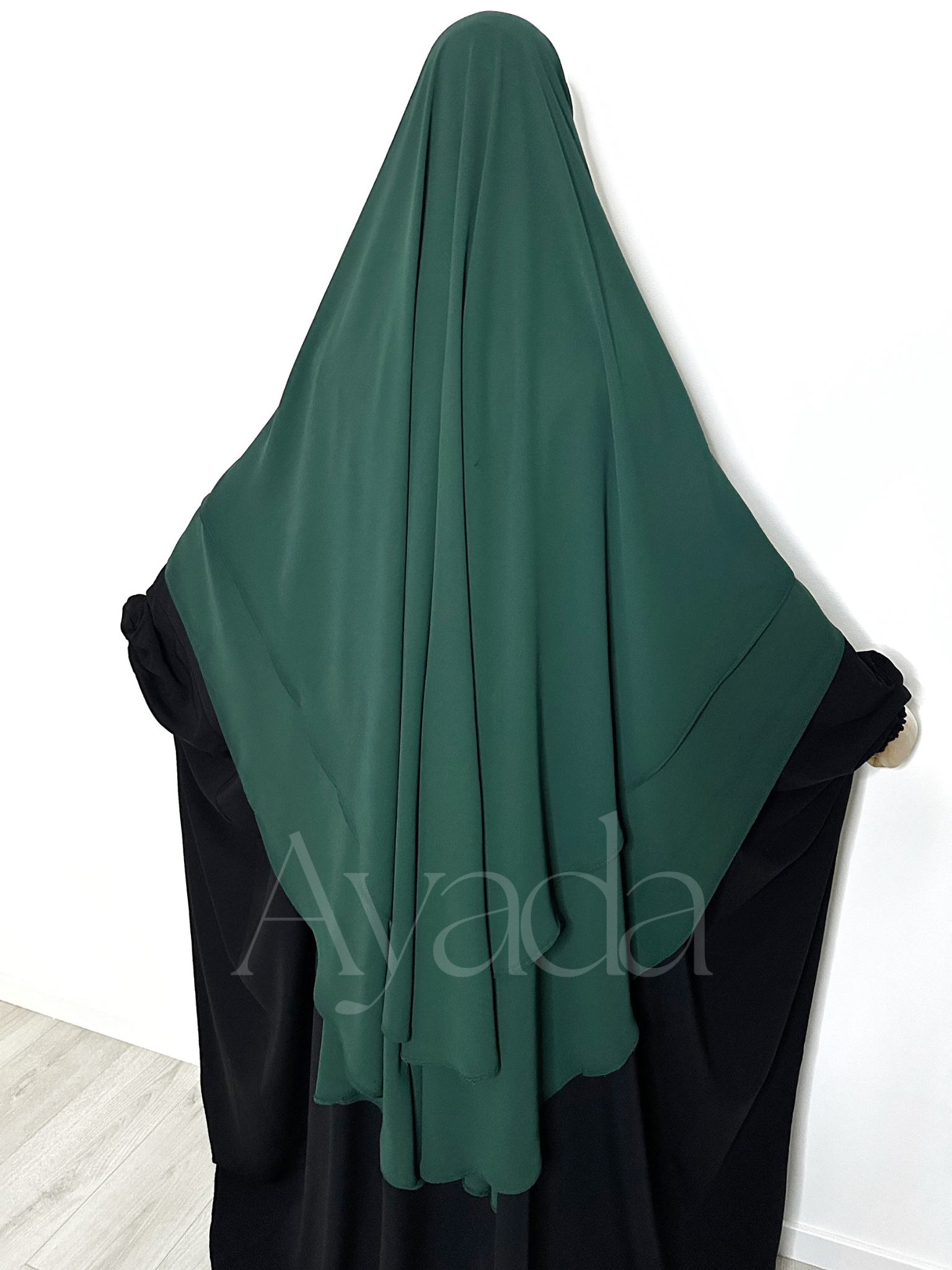 Khimar 2 rounded veils Muslin