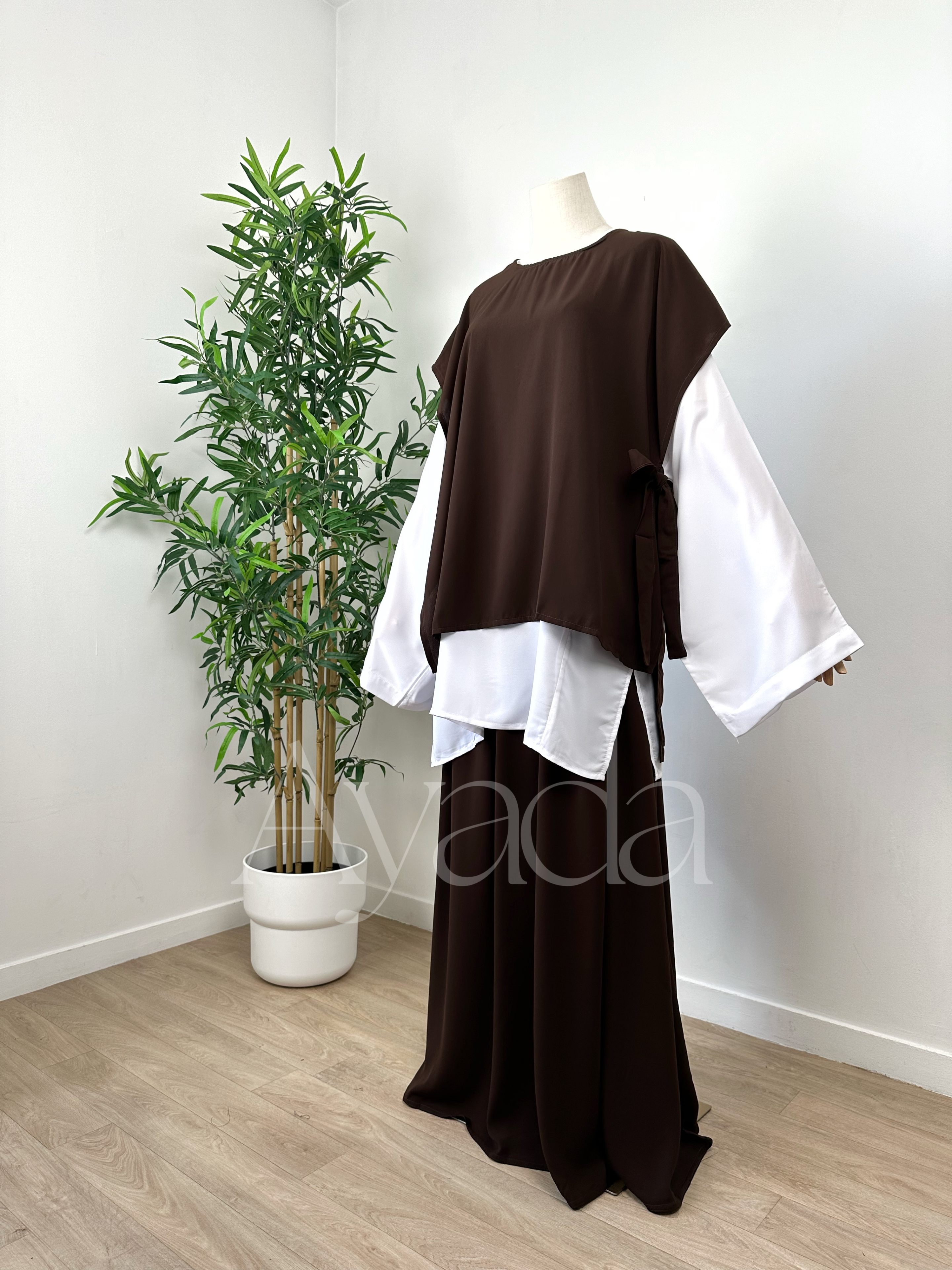 Polina set (Apron + skirt)